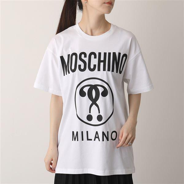 MOSCHINO モスキーノ 0714 0540 オーバーサイズ 半袖 Tシャツ ロゴT  