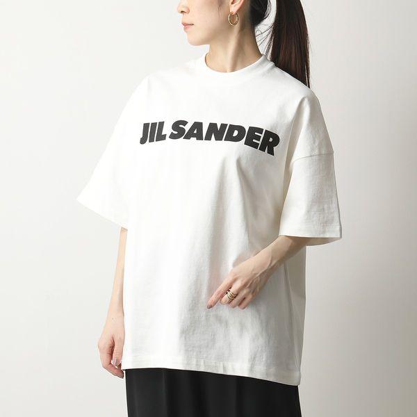 ジルサンダー ロゴ Tシャツ ブラック オーバーサイズ Sサイズ-