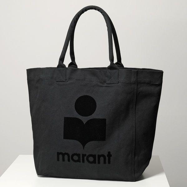 ISABEL MARANT イザベルマラン PM0020-00M006M YENKY トートバッグ ショッピングバッグ ロゴ コットン 鞄  01/BLACK レディース