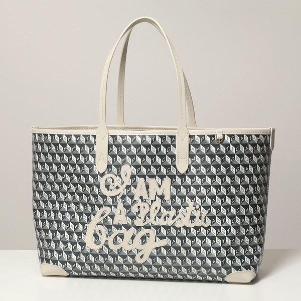 ANYA HINDMARCH アニヤハインドマーチ 156462 I am a Plastic Bag Tote 