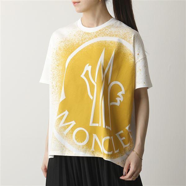 モンクレール レディース ペイント Tシャツ 正規品 MONCLER モンクレール レディース ペイント Tシャツ 正規品 MONCLER
