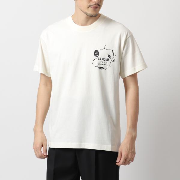 Jacquemus ジャックムス 215js15 215 Le Tshirt Lamour クルーネック 半袖 Tシャツ 刺繍 スローガンプリント g Off White メンズ インポートセレクト Musee 通販 Yahoo ショッピング