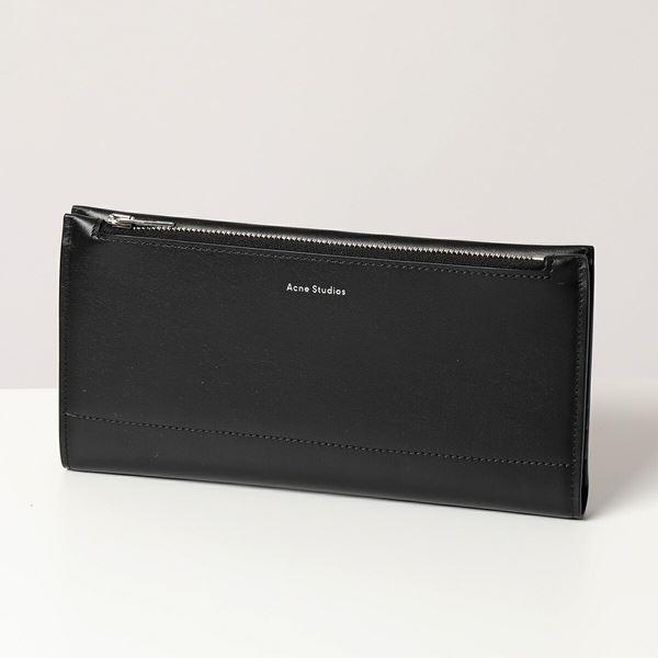 Acne Studios アクネストゥディオズ Fn Ux Slgs 長財布 ロゴ レザー 二つ折り長財布 小銭入れ付き Black レディース メンズ インポートセレクト Musee 通販 Yahoo ショッピング