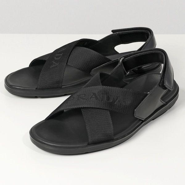 PRADA プラダ 2X3023 3L74 クロスストラップ サンダル シューズ PRADA プラダ 2X3023 3L74 クロスストラップ サンダル シューズ