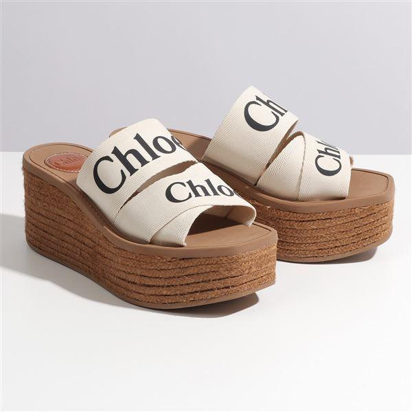 Chloe クロエ CHCU WOODY ウッディ ウェッジミュール サンダル