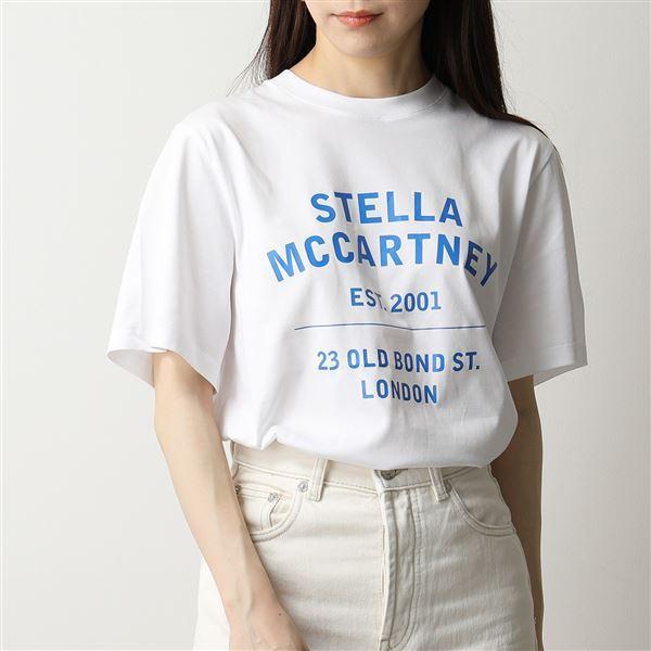 STELLA McCARTNEY ステラマッカートニー 601849 SMP86 23 OBS オーガニック コットン Tシャツ クルーネック 半袖 ロゴT オーバーサイズ 9000 レディース STELLA McCARTNEY ステラマッカートニー 601849 SMP86 23 OBS オーガニック コットン Tシャツ クルーネック 半袖 ロゴT オーバーサイズ 9000 レディース