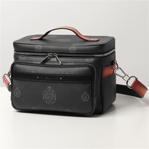 2022高い素材 BERLUTI ベルルッティM214769トレックキャンバス&レザー