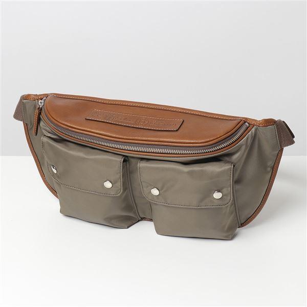 紺×赤 Felisi フェリージ ウエストバッグ ボディバッグ 999/1 カーキ