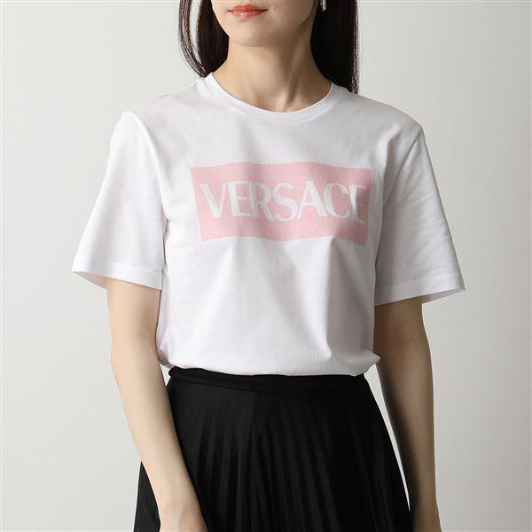 VERSACE ヴェルサーチ A89463 A228806 Tシャツ カットソー 半袖 クルー 