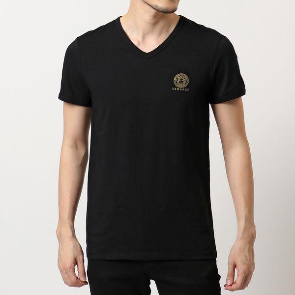 GIANNI VERSACE ヴェルサーチェ Vネック　シャツ GIANNI VERSACE COUTURE ヴェルサーチ Vネック シャツ