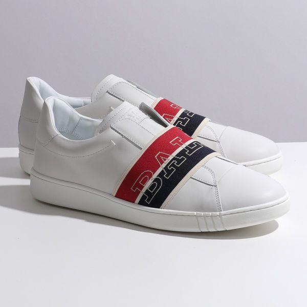 Bally BALLY バリーWICTOR 6228553 スリッポン スニーカー レザー ロゴ 