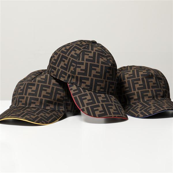 FENDI 麦わら帽子 FFロゴデザイン