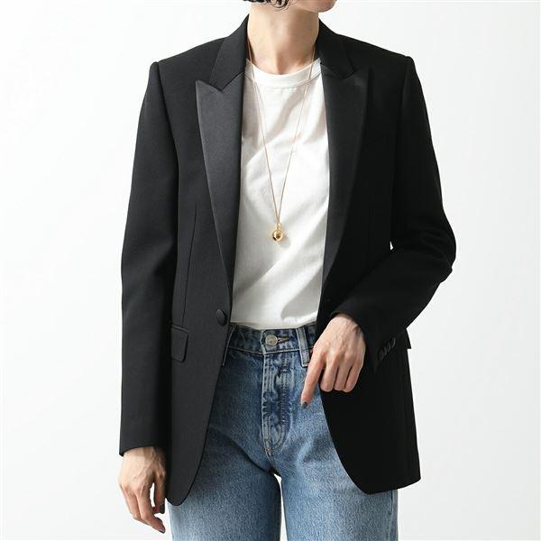 CELINE セリーヌ 2V32C448K.38NO ウール タキシードジャケット CELINE セリーヌ 2V32C448K.38NO ウール タキシードジャケット