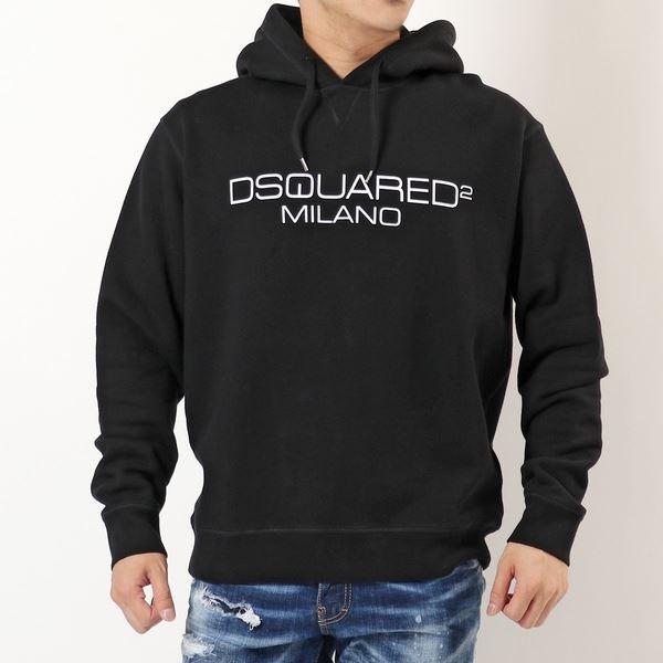 在庫有】 新品 DSQUARED2 MILANO HOODIE スウェット パーカー M