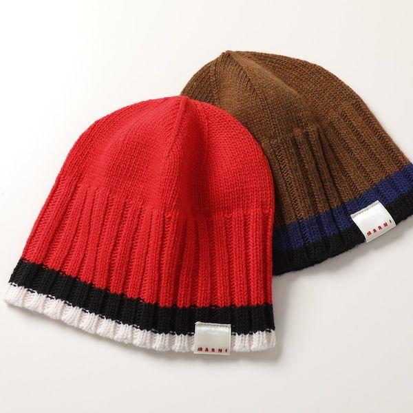 Marni マルニ Clmc0076q0 Ufh522 カラー2色 バージンウール リブキャップ ニット帽 ニットキャップ 帽子 メンズ インポートセレクト Musee 通販 Yahoo ショッピング