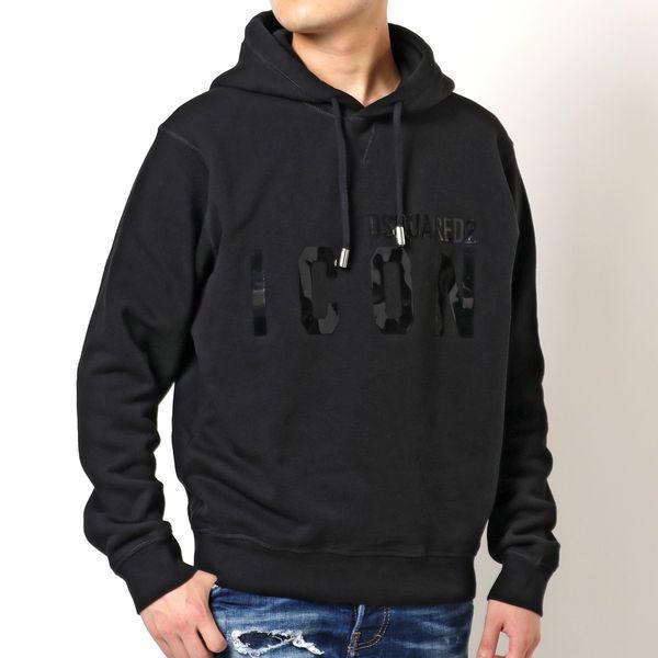 DSQUARED2 ディースクエアード S79GU0051 S25516 Icon Monotone Hoodie 