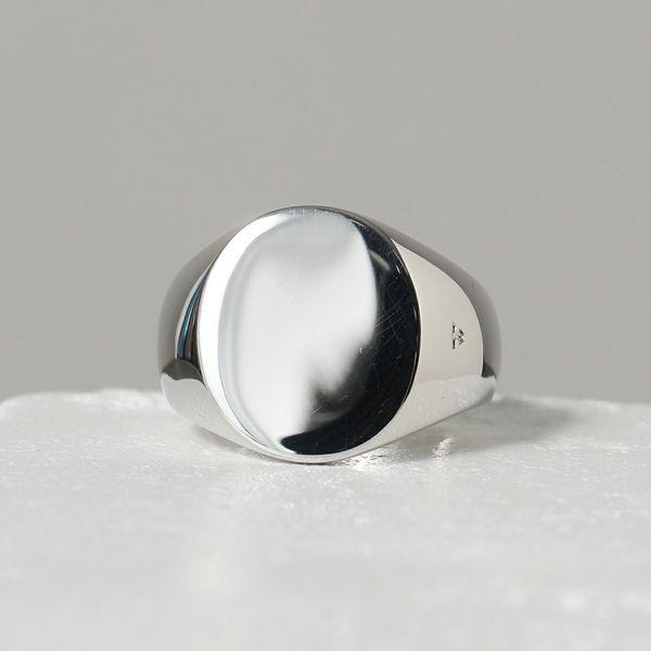 TOMWOOD トムウッド リング メンズ Oval Polished ポリッシュド 