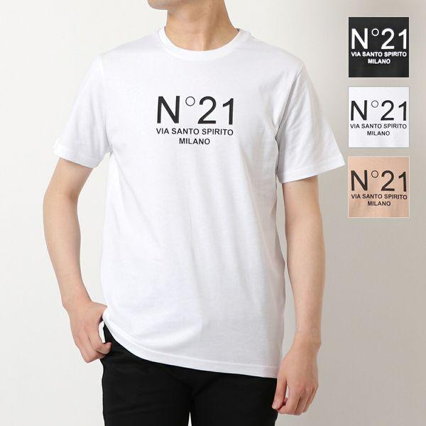 N°21 ヌメロヴェントゥーノ F031 6334 カラー3色 半袖 Tシャツ クルー 