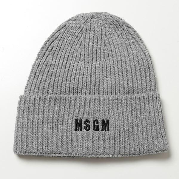 MSGM エムエスジーエム 3140ML04 ニットキャップ ニット帽 リブ 帽子