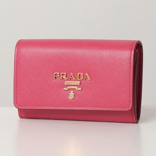 PRADA プラダ 1MH027 QWA サフィアーノレザー カードケース 名刺入れ  