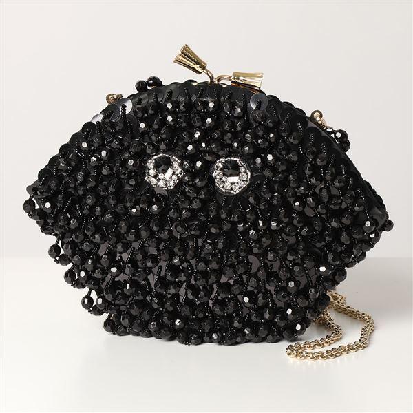 ANYA HINDMARCH アニヤハインドマーチ 157902 Eyes Maud Tassel Clutch  