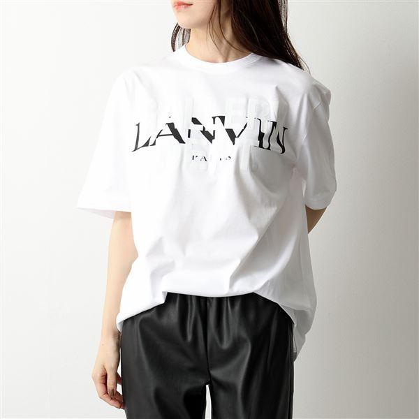 GALLERY DEPT×LANVIN ギャラリーデプト ランバン コラボ RU TS0005 J091 シャツ 半袖 ロゴT コットン カットソー  クルーネック 01/OPTIC-WHITE レディース :330730080:インポートセレクト musee - 通販 - Yahoo!ショッピング