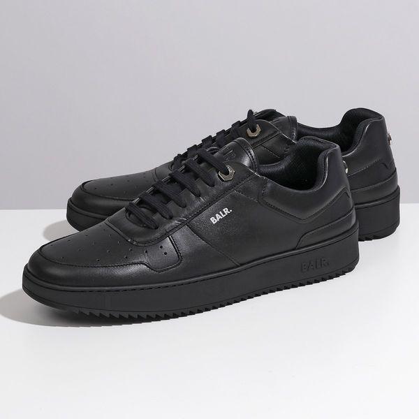 BALR. ボーラー B1511.1002 CLEAN SNEAKER レザー ローカットスニーカー シューズ ロゴ 靴 BLACK+BLACK メンズ - ウェア BALR. ボーラー B1511.1002 CLEAN SNEAKER レザー ローカットスニーカー シューズ ロゴ 靴 BLACK+BLACK メンズ - ウェア