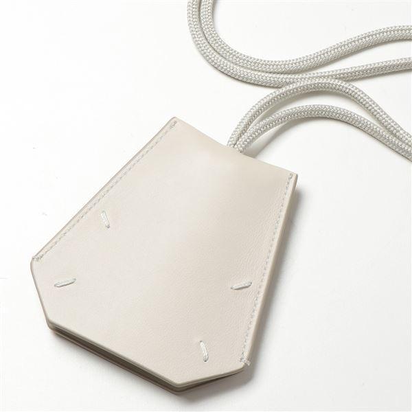 MAISON MARGIELA メゾンマルジェラ 11 キーリング S55UA0025 P4303 メンズ クロシェット ネックストラップ レザー  T2003