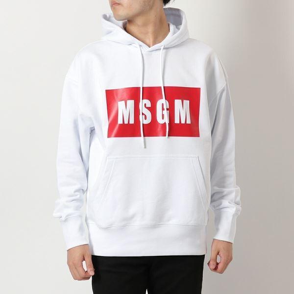 MSGM エムエスジーエム 3140 MM525 プルオーバー パーカー ボックス  