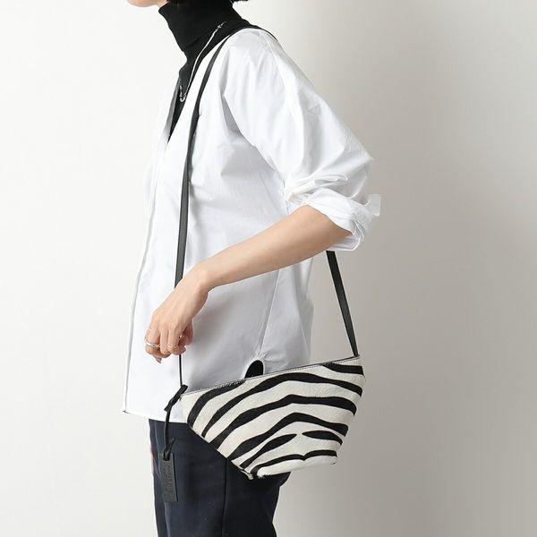 MARCO MASI マルコマージ 3185 PELO レザー ハラコ ゼブラ ショルダー  