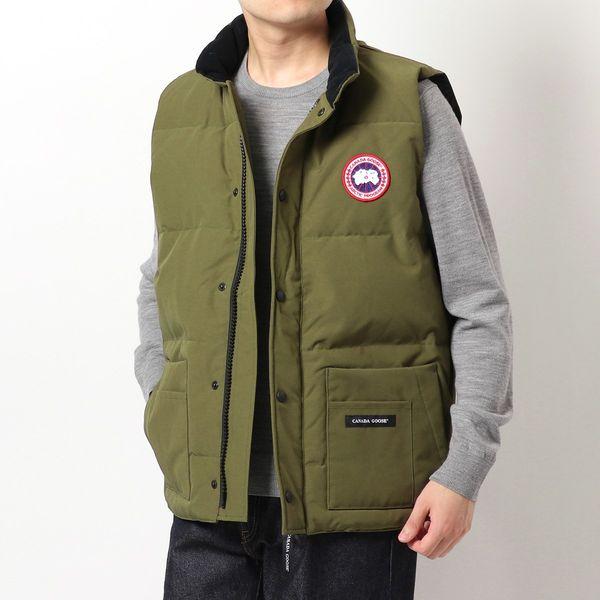 CANADA GOOSE カナダグース 4154M FREESTYLE CREW フリースタイルクルー ベスト ダウンベスト  49/Military-Green メンズ