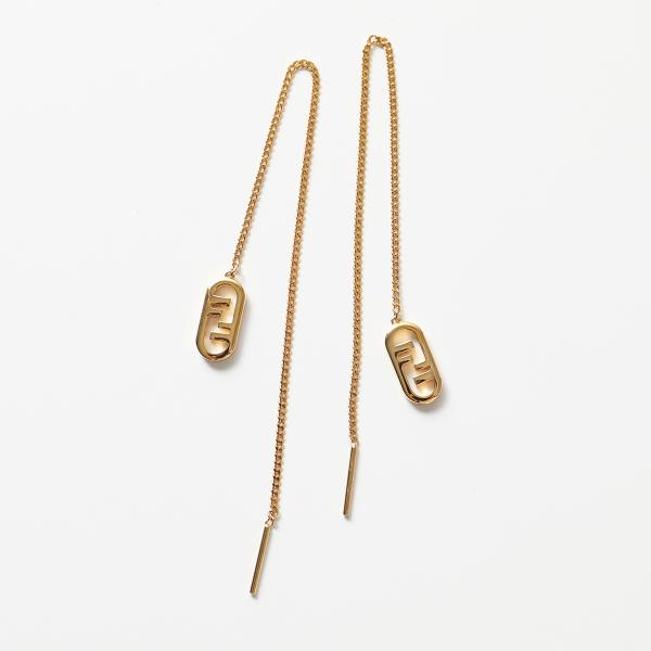 FENDI フェンディ チェーンピアス 8AH328 B08 レディース オーロック アクセサリー FFロゴ F0CFK/ORO-SOFT FENDI フェンディ チェーンピアス 8AH328 B08 レディース オーロック アクセサリー FFロゴ F0CFK/ORO-SOFT