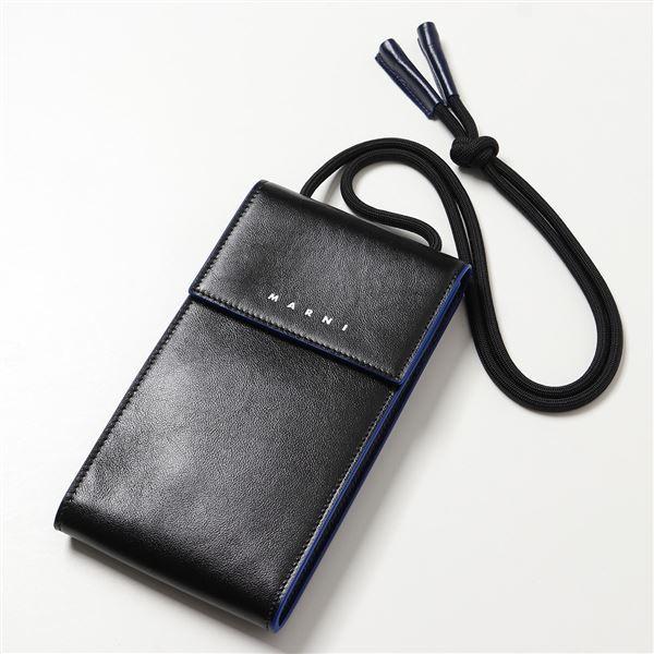 全3色/黒/赤/ベージュ マルニ レザーiPhoneケース - 通販 - pnp.na