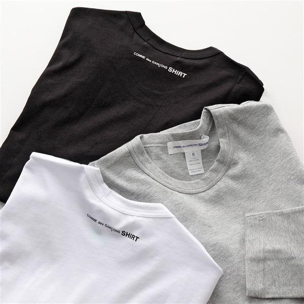 Comme Des Garcons コムデギャルソン 長袖tシャツ カラー3色 メンズ Fh T012 W21 クルーネック カットソー ロンt ちびロゴt コットン インポートセレクト Musee 通販 Yahoo ショッピング