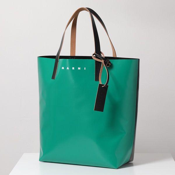 MARNI マルニ トートバッグ SHMQ0000A3 P3572 メンズ PVC バイカラー  