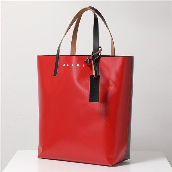 MARNI マルニ トートバッグ SHMQ0000A3 P3572 メンズ PVC バイカラー  