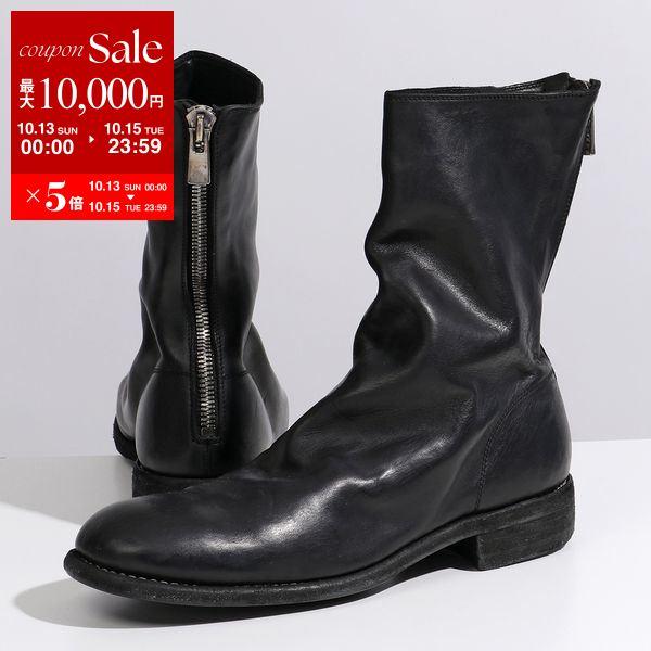 GUIDI グイディ バックジップブーツ 988 メンズ ホースレザー フル