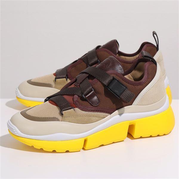 Chloe クロエ スニーカー SONNIE CHC18A05118 レディース ナイロン 