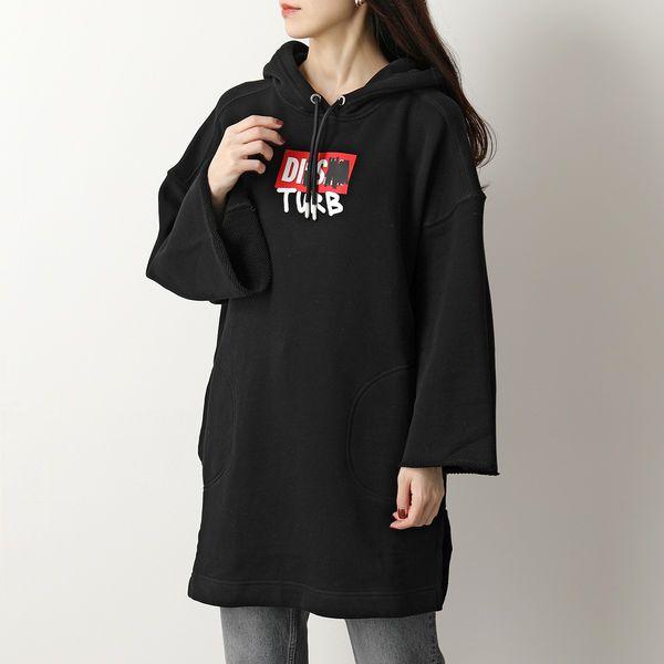 DIESEL ディーゼル スウェット ワンピース D-SHARP-HOOD A04844 DIESEL ディーゼル スウェット ワンピース D-SHARP-HOOD A04844