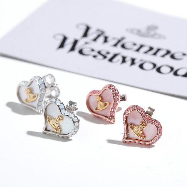 Vivienne Westwood ヴィヴィアンウエストウッド ピアス PETRA EARRINGS 62010074 レディース オーブ  クリスタル装飾 シェル ハート カラー6色