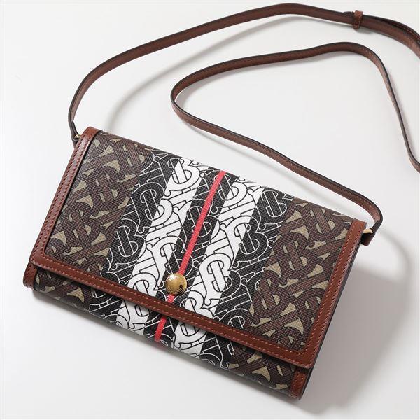 バーバリー ショルダーウォレット財布 TB 斜め掛け 二つ折り BURBERRY