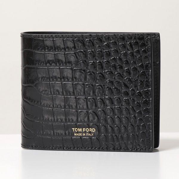 TOM FORD トムフォード 二つ折り財布 Y0278T LCL168 メンズ レザー 
