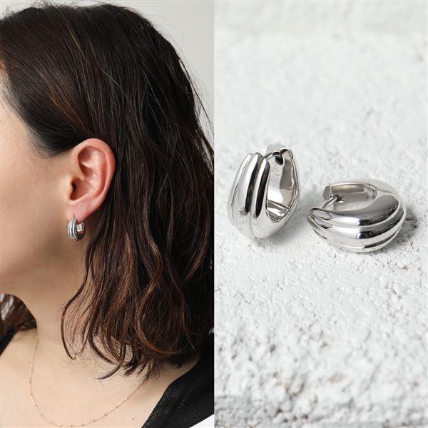 TOM WOOD TOMWOOD トムウッド ピアス Ice Hoop Small Line TOM WOOD TOMWOOD トムウッド ピアス Ice Hoop Small Line
