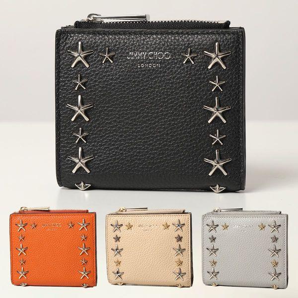 JIMMY CHOO Jimmy Choo ジミーチュウ 二つ折り財布 HANNI UUF 