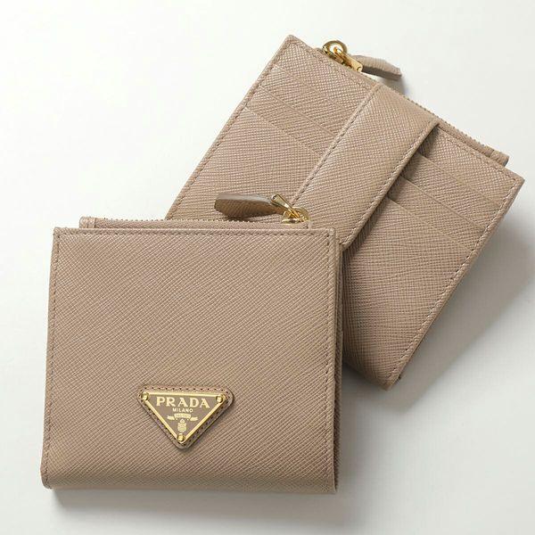 PRADA プラダ 二つ折り財布 1ML047 QHH レディース サフィアーノ PRADA プラダ 二つ折り財布 1ML047 QHH レディース サフィアーノ