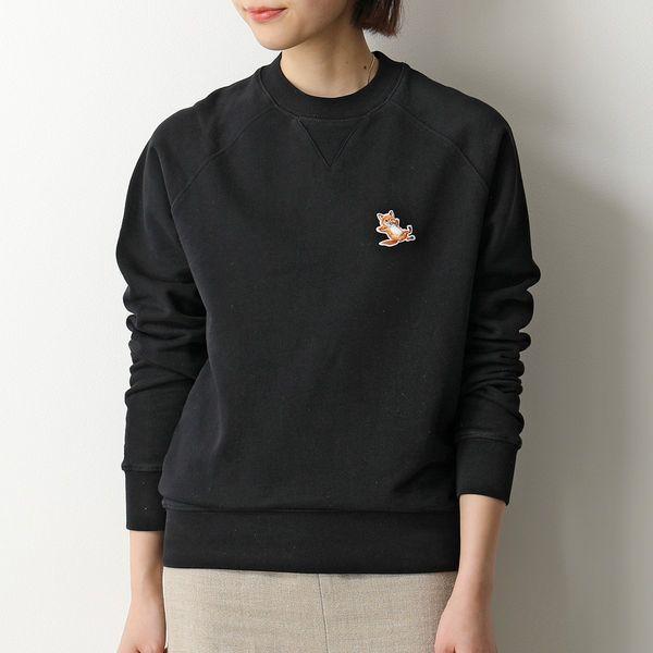 MAISON KITSUNE メゾンキツネ トレーナー CHILLAX FOX PATCH MAISON KITSUNE メゾンキツネ トレーナー CHILLAX FOX PATCH