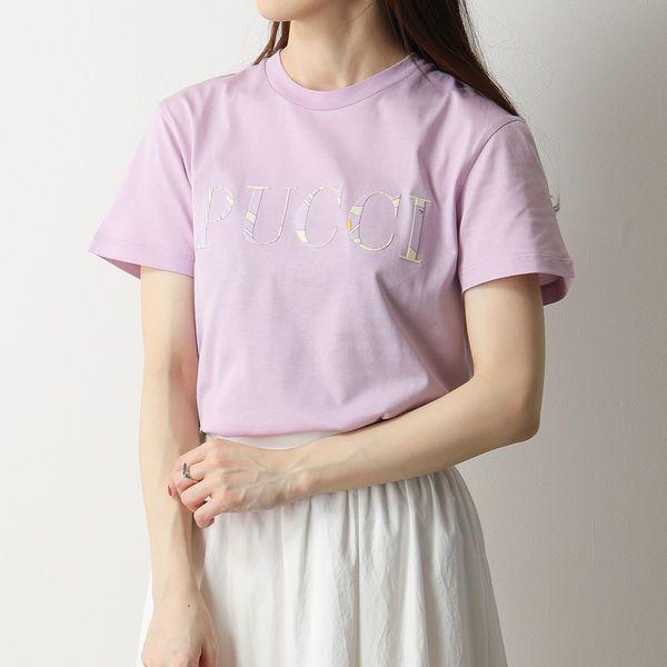 EMILIO PUCCI エミリオプッチ 半袖 Tシャツ 2ETP73 2E985 レディース  
