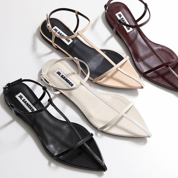 JIL SANDER ジルサンダー フラットサンダル J15WP0081 P4864 TRIPON JIL SANDER ジルサンダー フラットサンダル J15WP0081 P4864 TRIPON