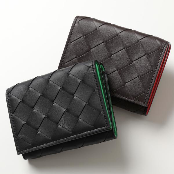 ボッテガ ヴェネタ （BOTTEGA VENETA） マキシイントレ コンパクト 三つ折り 財布 651372 ポリッジ（新品） - www.hashbang.solutions