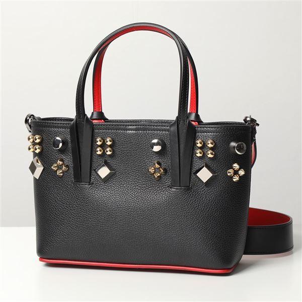 ラピタ様クリスチャンルブタン 3WAYバッグ スパイクスタッズ バッグ